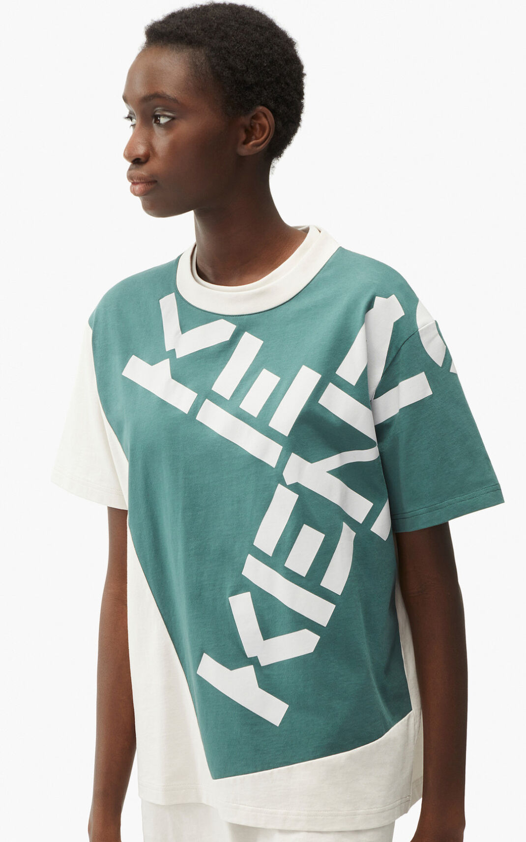 Kenzo Sport Big X Tシャツ レディース グレー - VBJNTI842